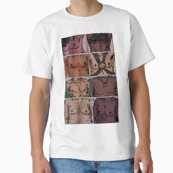 Item preview, top surgery scars -coloured  designed and sold by theo cook.
