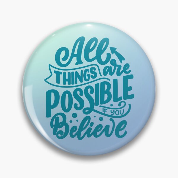 Item preview, Mark 9:23 "All things are possible" Motivating bible verse designed and sold by Put-God-First.