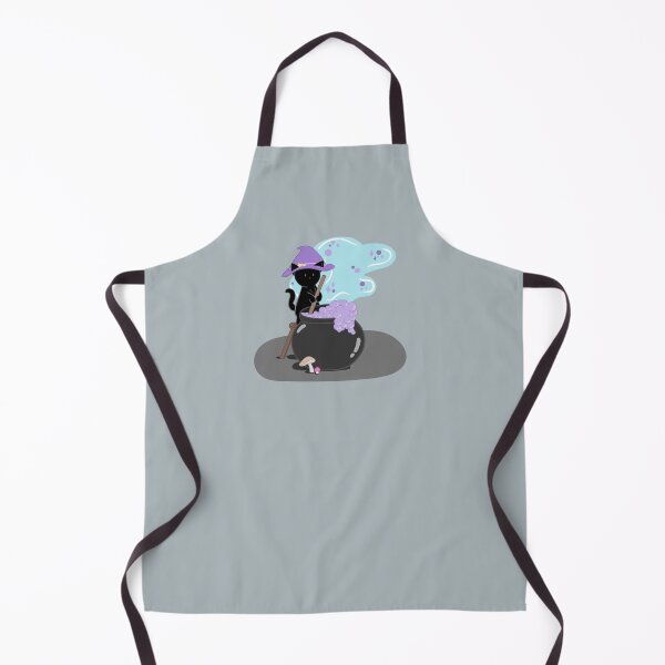 Item preview, Little Black Potion Cat designed and sold by TeaLightGardens.
