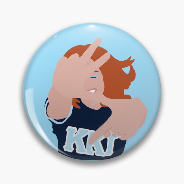 Item preview, Kappa Hand Sign Red Hair designed and sold by TinyBubbleTinks.