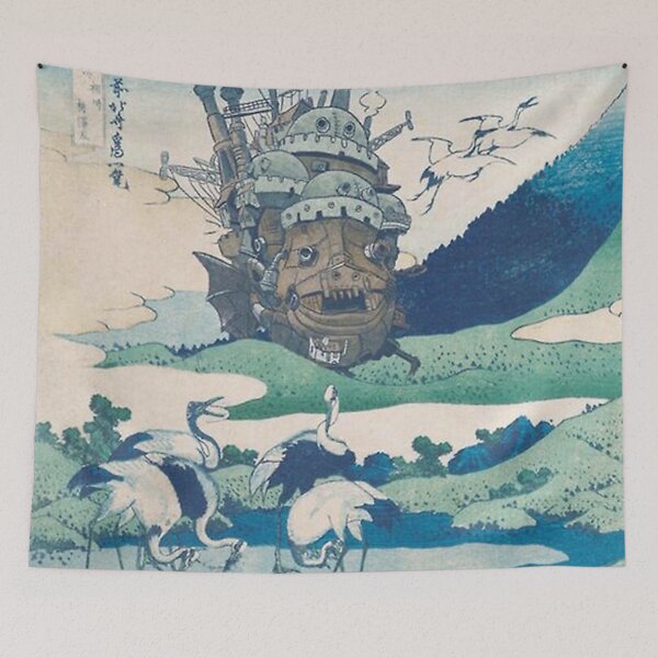 Item preview, Howl's castle and japanese designed and sold by castillorons.