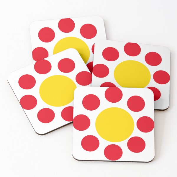 Item preview, Flower with colored circles designed and sold by Artsemg.