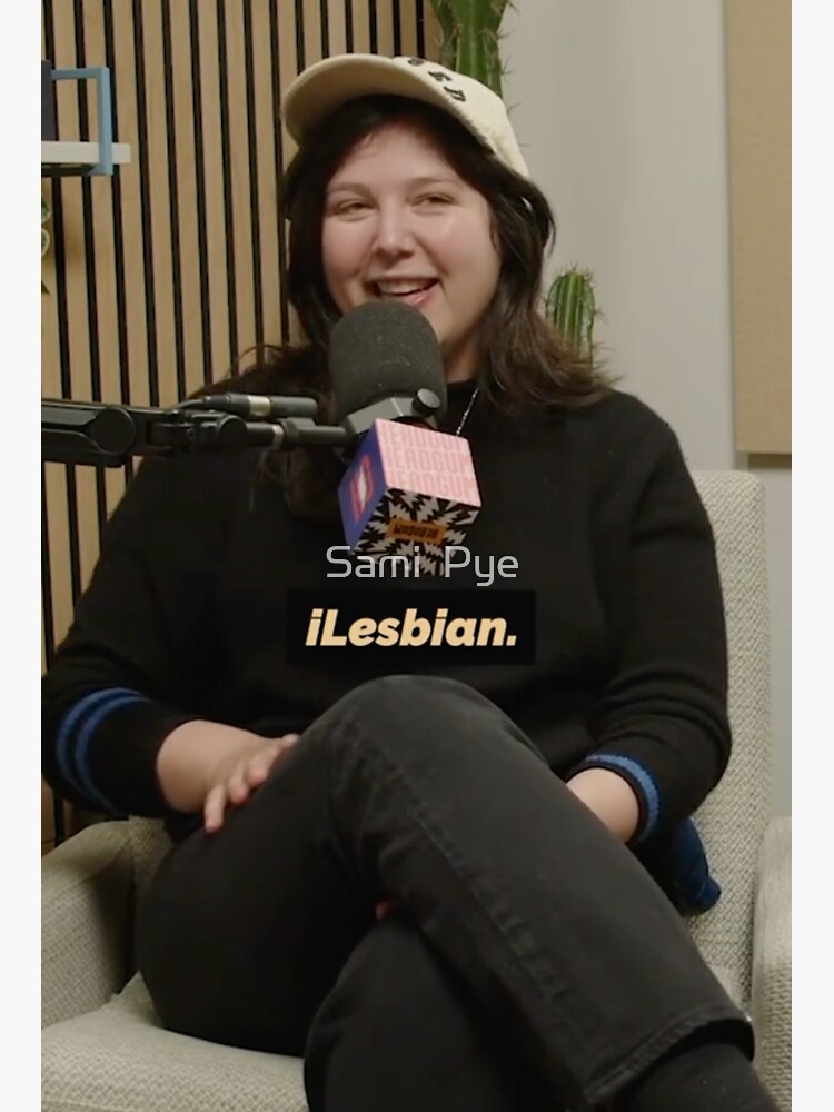 "ilesbian Lucy Dacus Muna Gayotic Podcast" Sticker For Sale By Sami Pye ...