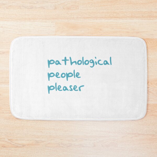 Item preview, pathological people pleaser blue handwriting designed and sold by bluemirrorball.