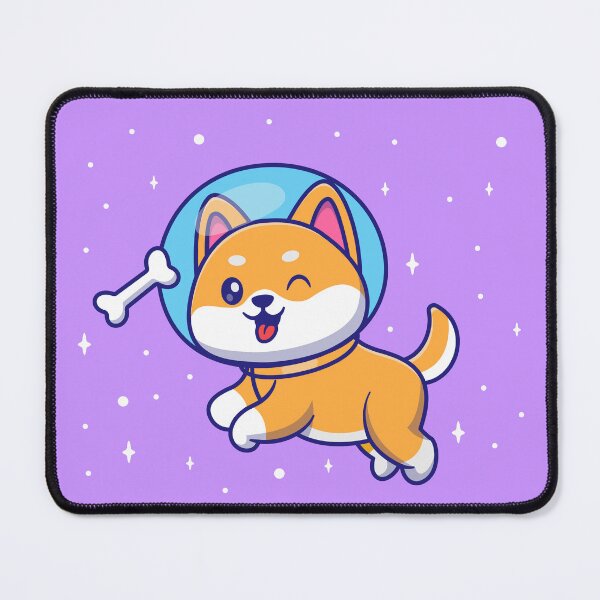 Item preview, Pugs in Space - Adorable Pug Dog Astronaut Floating Among the Stars designed and sold by hjian8219.