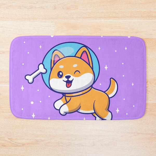 Item preview, Pugs in Space - Adorable Pug Dog Astronaut Floating Among the Stars designed and sold by hjian8219.
