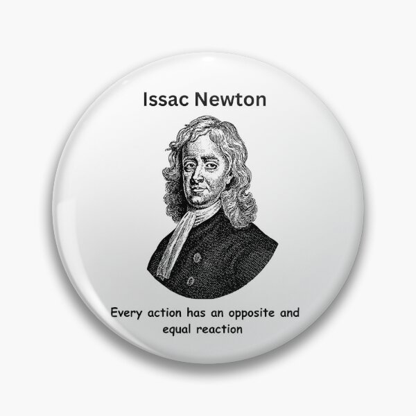Item preview, Issac Newton laws of action designed and sold by SeeingBeyond.