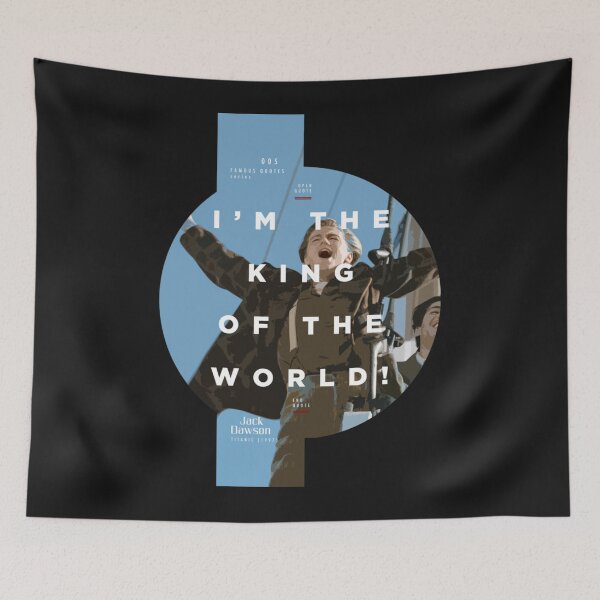 Item preview, Jack Dawson from Titanic - Famous Quotes Series 005  designed and sold by JosHerman7.