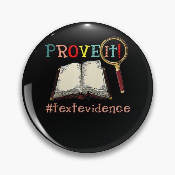 Item preview, Demuéstralo Evidencia de texto Profesor de lectura designed and sold by RosemarieDucha.
