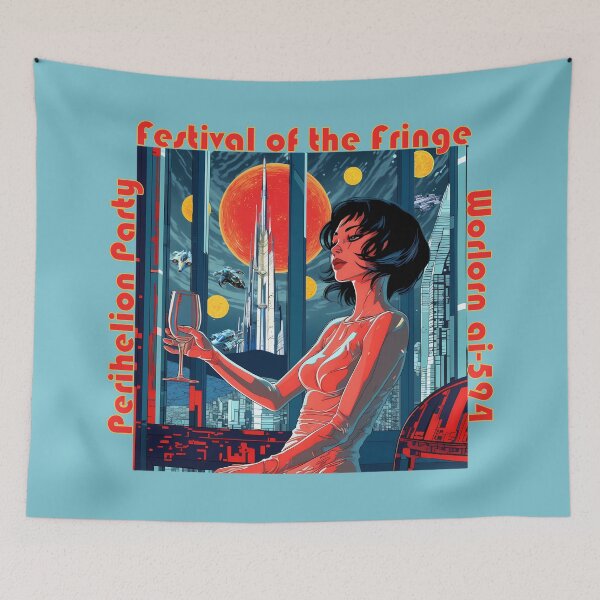 Item preview, Festival of the Fringe Perihelion Party Worlorn designed and sold by lunarhalomedia.