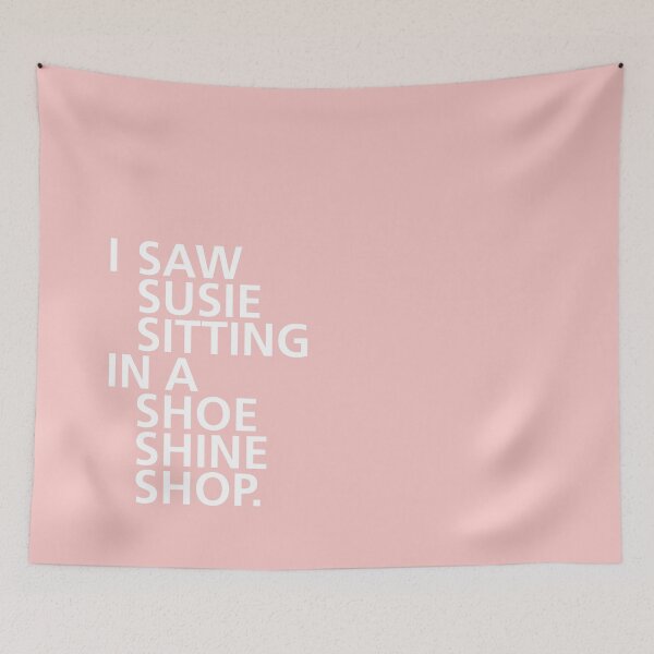Item preview, I saw Susie - Tongue Twisters designed and sold by Hell-Prints.