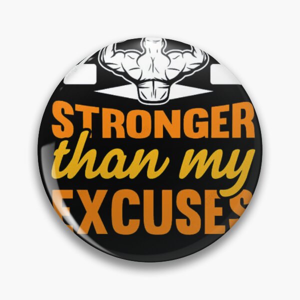Item preview, Iam stronger than my excuse designed and sold by CozyCoz.