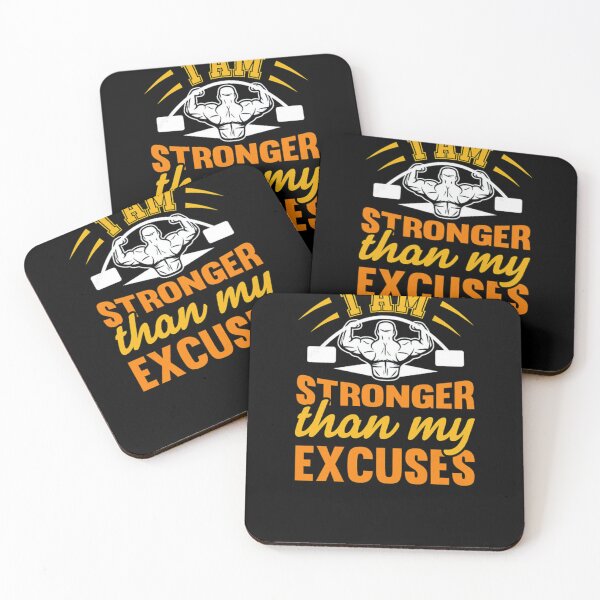 Item preview, Iam stronger than my excuse designed and sold by CozyCoz.