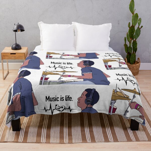 Item preview, Copy of Music is Life (Drummers Edition) designed and sold by minstreldr.