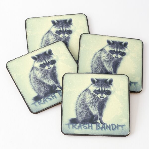 Item preview, Trash bandit, raccoon designed and sold by Lynnchabot.