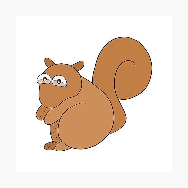 Item preview, Cute squirrel designed and sold by shopdiego.