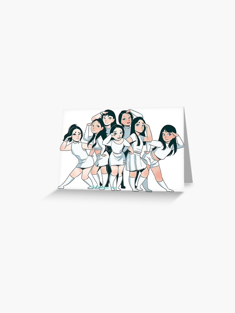 Clc To The Sky Greeting Card By Negananmiwo Redbubble