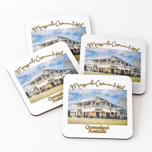 Item preview, Australian Landscape - Maryvale Crown Hotel - Maryvale, Queensland Australia designed and sold by Michael van der Hoorn.