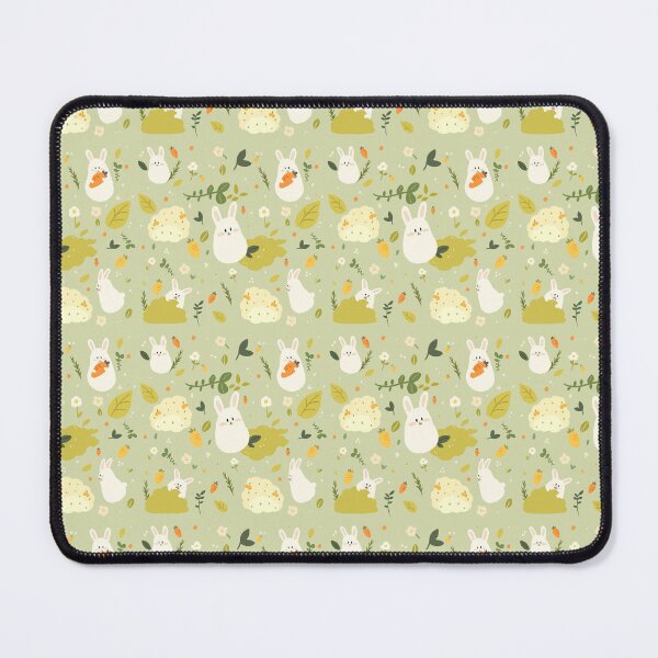 Item preview, Adorable seamless rabbit pattern designed and sold by kumi99.