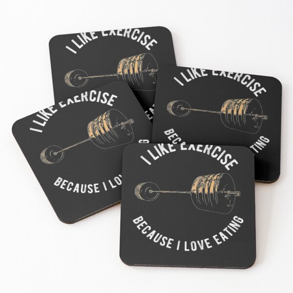 Item preview, I like Exercise because I love eating designed and sold by CozyCoz.
