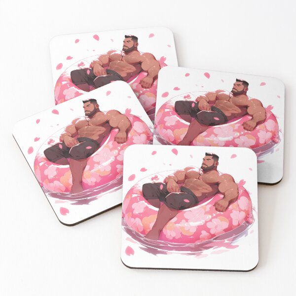 Item preview, Beefcake by the Pool designed and sold by finalmantasy.