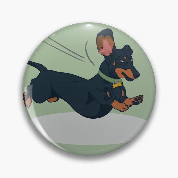 Item preview, Running dachshund  designed and sold by harveyislost.