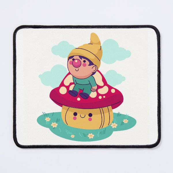 Item preview, Cute dwarf Sleeping on the Moon Cartoon Vector Icon designed and sold by hjian8219.