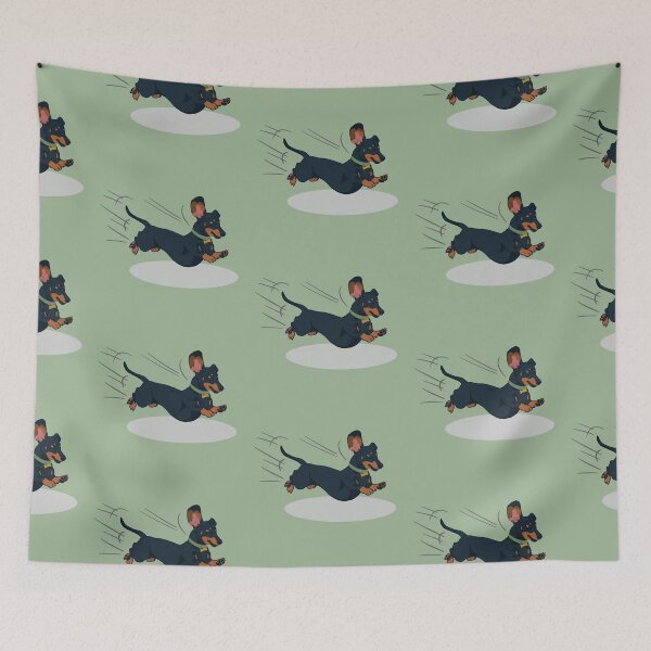 Item preview, Running dachshund  designed and sold by harveyislost.