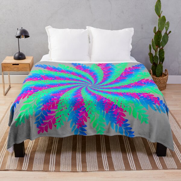 Item preview, Abstract Leaves Fractal Art 72222 designed and sold by mandalafractal.