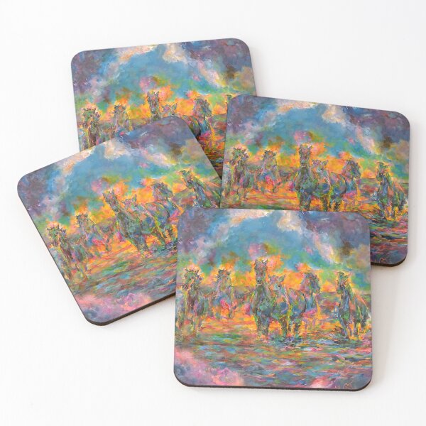 Item preview, Wild Horses designed and sold by Mearced-Art.