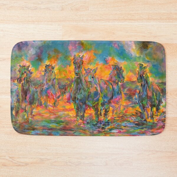Item preview, Wild Horses designed and sold by Mearced-Art.