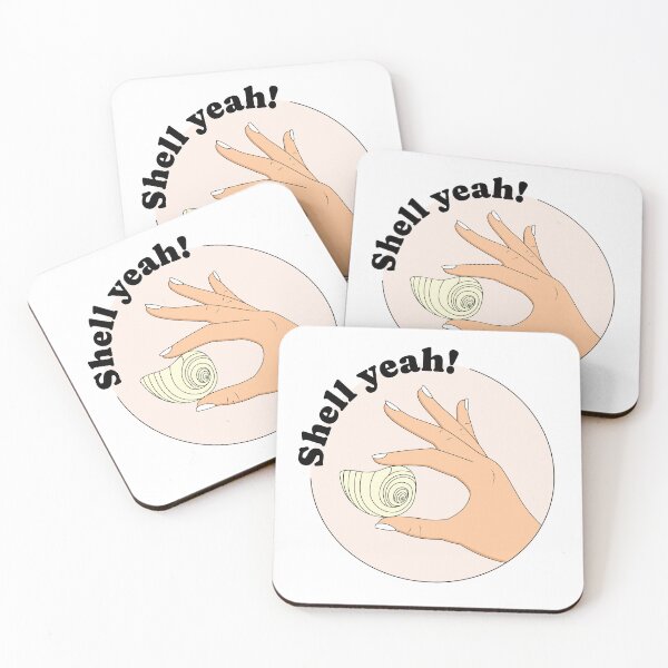 Item preview, Shell yeah! (Full color version) designed and sold by justwaterthanks.