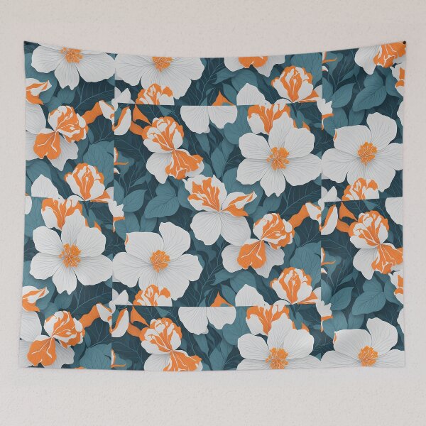 Item preview, Flower, Colorful Encouragement: Let the vibrant hues of flowers infuse your life with positivity and optimism designed and sold by Sober-dogs.