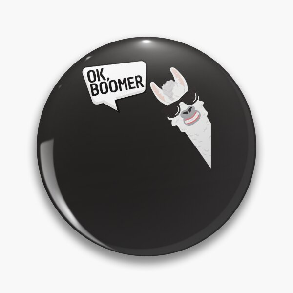 Item preview, OK-Boomer OK Boomer Cute Lama Millennial Meme Trending  designed and sold by AndrePierre.
