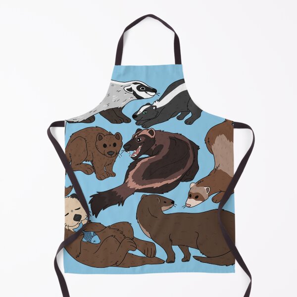 Item preview, Mess of Mustelids designed and sold by migrainearts.