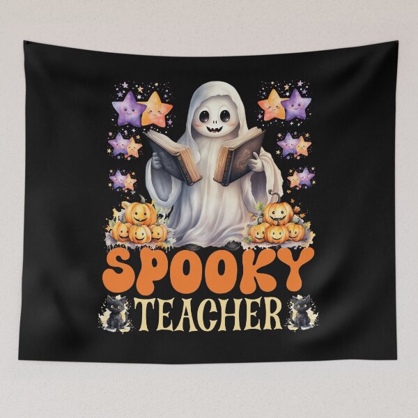 Item preview, Spooky Teacher Back To School Funny Halloween Teacher T-shirt designed and sold by KGN  CREATIVITY.