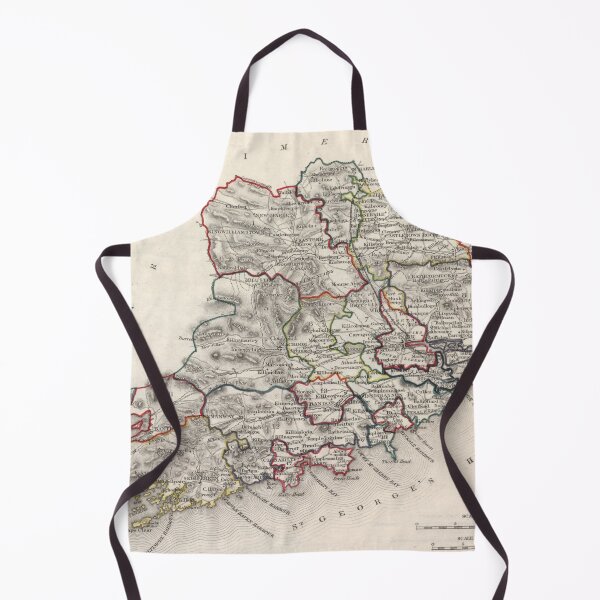 Item preview, Vintage Map of Cork County Ireland (1846) designed and sold by BravuraMedia.