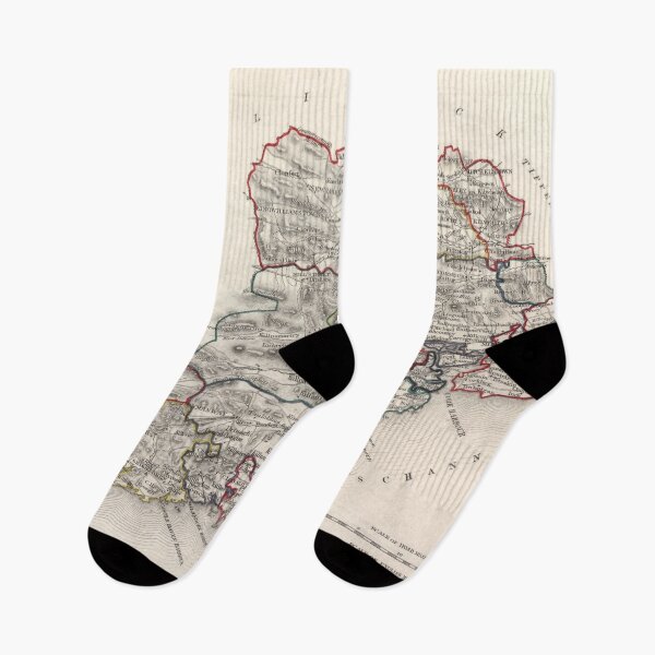 Item preview, Vintage Map of Cork County Ireland (1846) designed and sold by BravuraMedia.