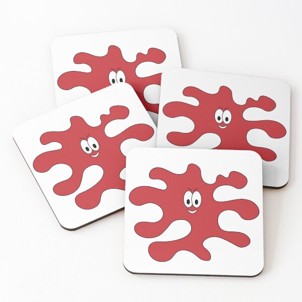 Item preview, Randy the Red Blob designed and sold by grackaeH30.