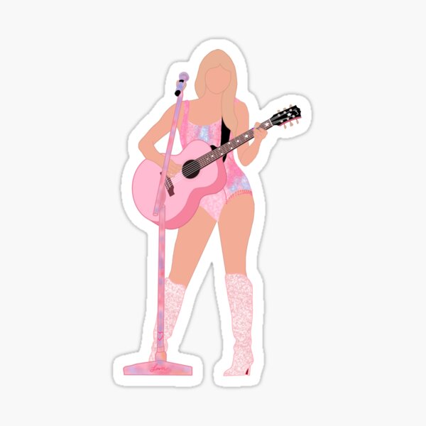 Item preview, Pink Lover Guitar designed and sold by Kathryn’s Designs.