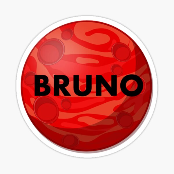 Bruno Mars Uptown Funk Album Cover Sticker