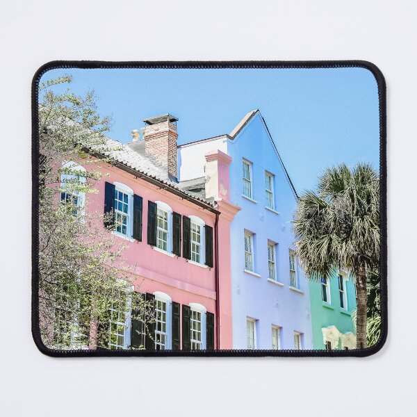Item preview, Rainbow Row Charleston South Carolina designed and sold by Southern Departure.
