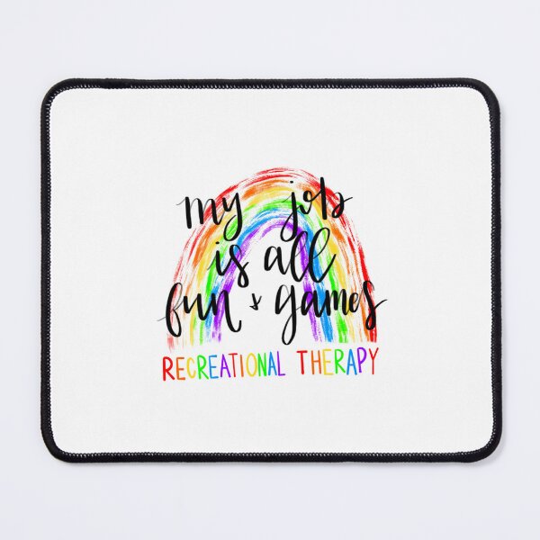 Item preview, Recreational therapist all fun and games designed and sold by Lyndsey Moss.