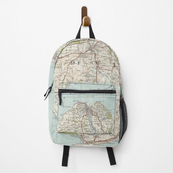 Item preview, Vintage Isle of Wight UK Map (1913) designed and sold by BravuraMedia.