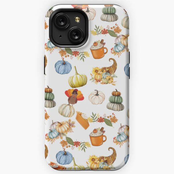 iPhone X/XS Tis The Season Pumpkin Leaf Latte Fall Thanksgiving Football  Case