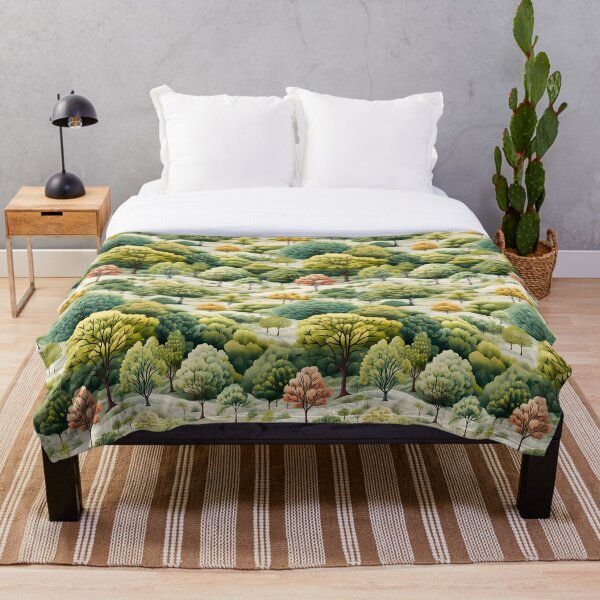 Item preview, Fantasy Landscapes Forest Pattern 8 designed and sold by DigitalPatternx.