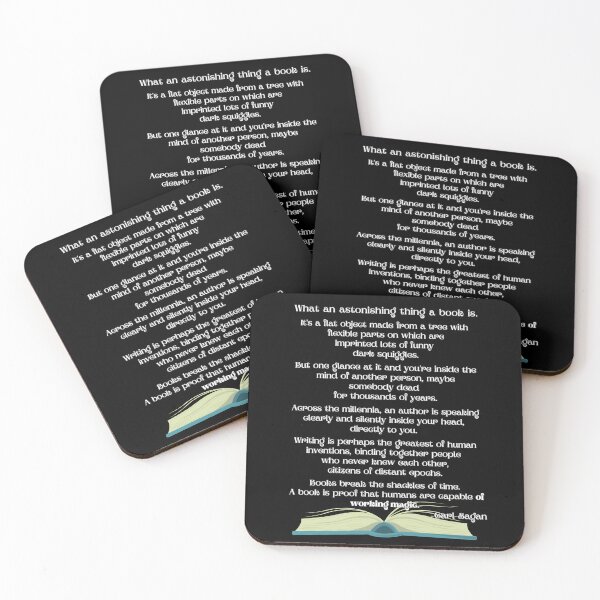 Item preview, What an Astonishing Thing a Book Is... Carl Sagan designed and sold by StrideOrDie.