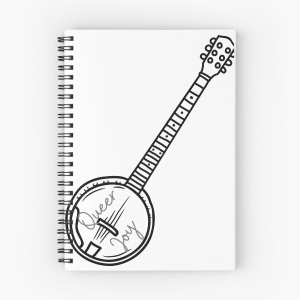 Item preview, Julien Baker Queer Joy banjo designed and sold by artbysamipye.