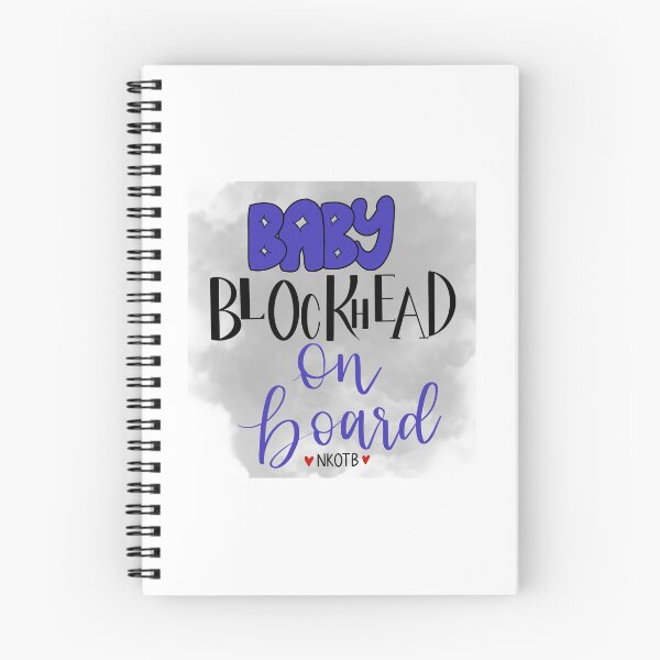 Item preview, Baby blockhead on board designed and sold by Lyndsey Moss.