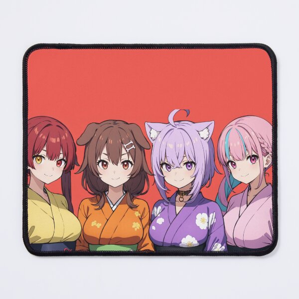 Item preview, anime cat girls designed and sold by HazeAnime.